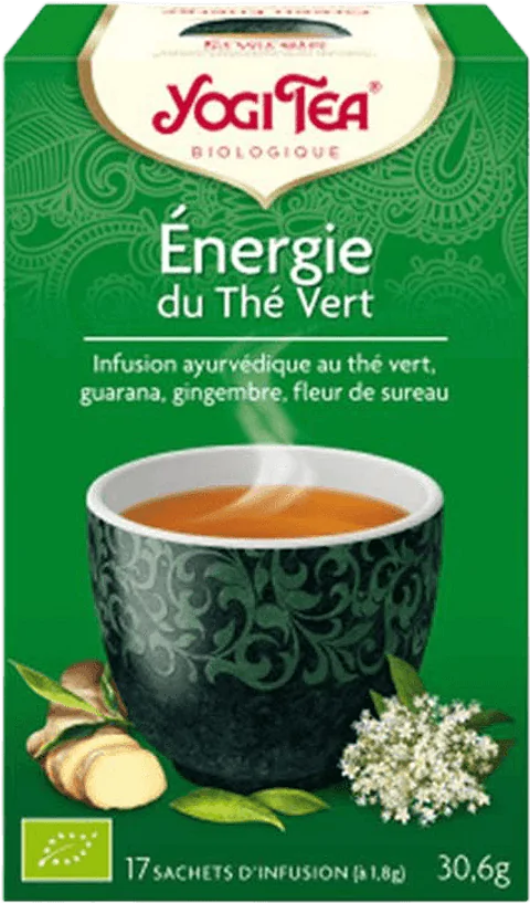 Groene Thee Energie Infusie 17 zakjes BIO